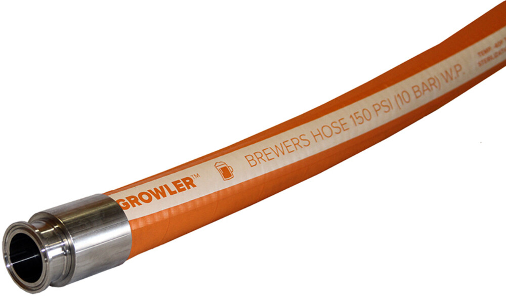1.5" Texcel GROWLER Series Brewery Hose - 50 ft - FDA Approved