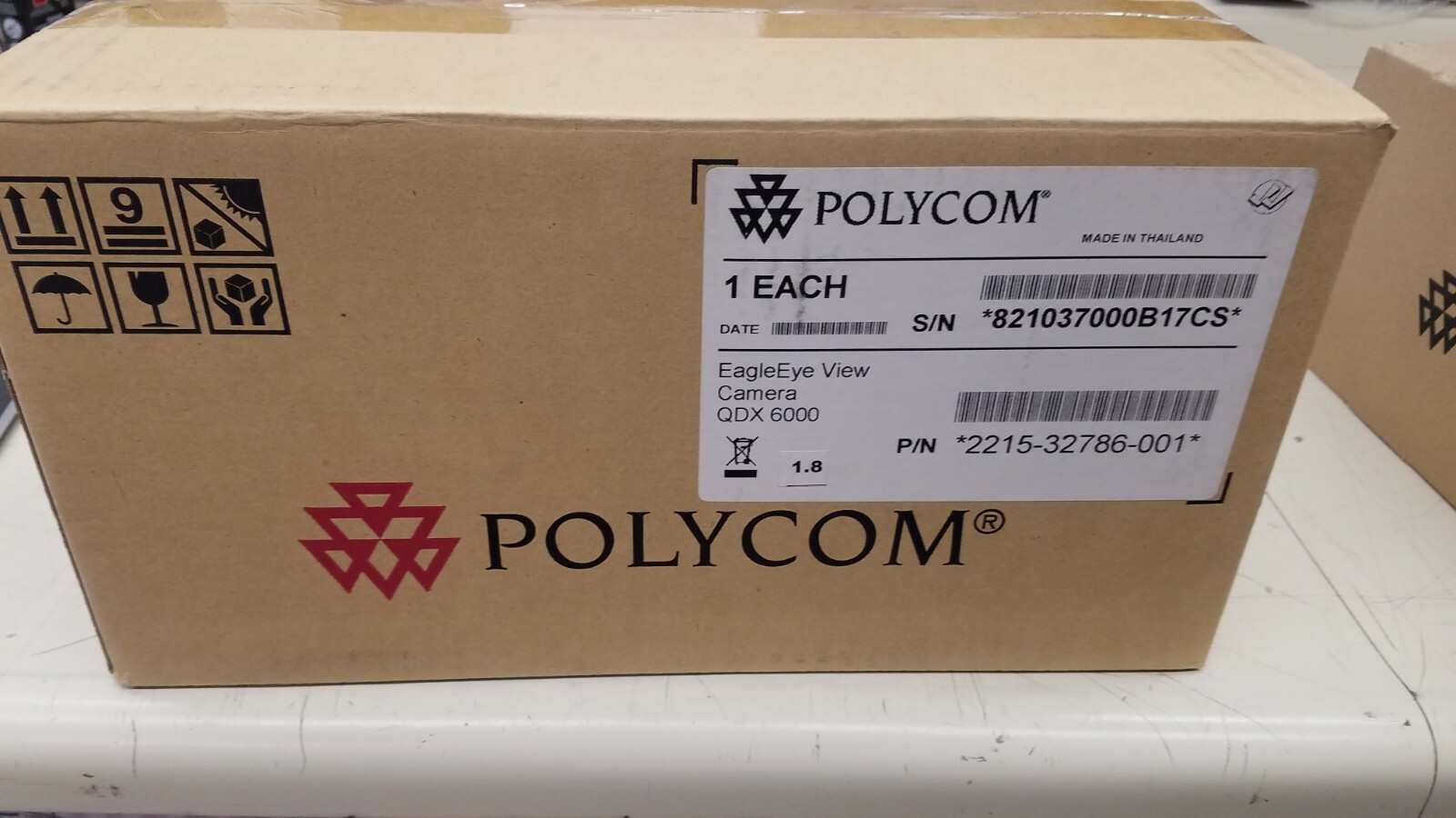 Polycom EagleEye View 1080 HD Video Conference Camera EPTZ-1 2215-32786-001 NEW