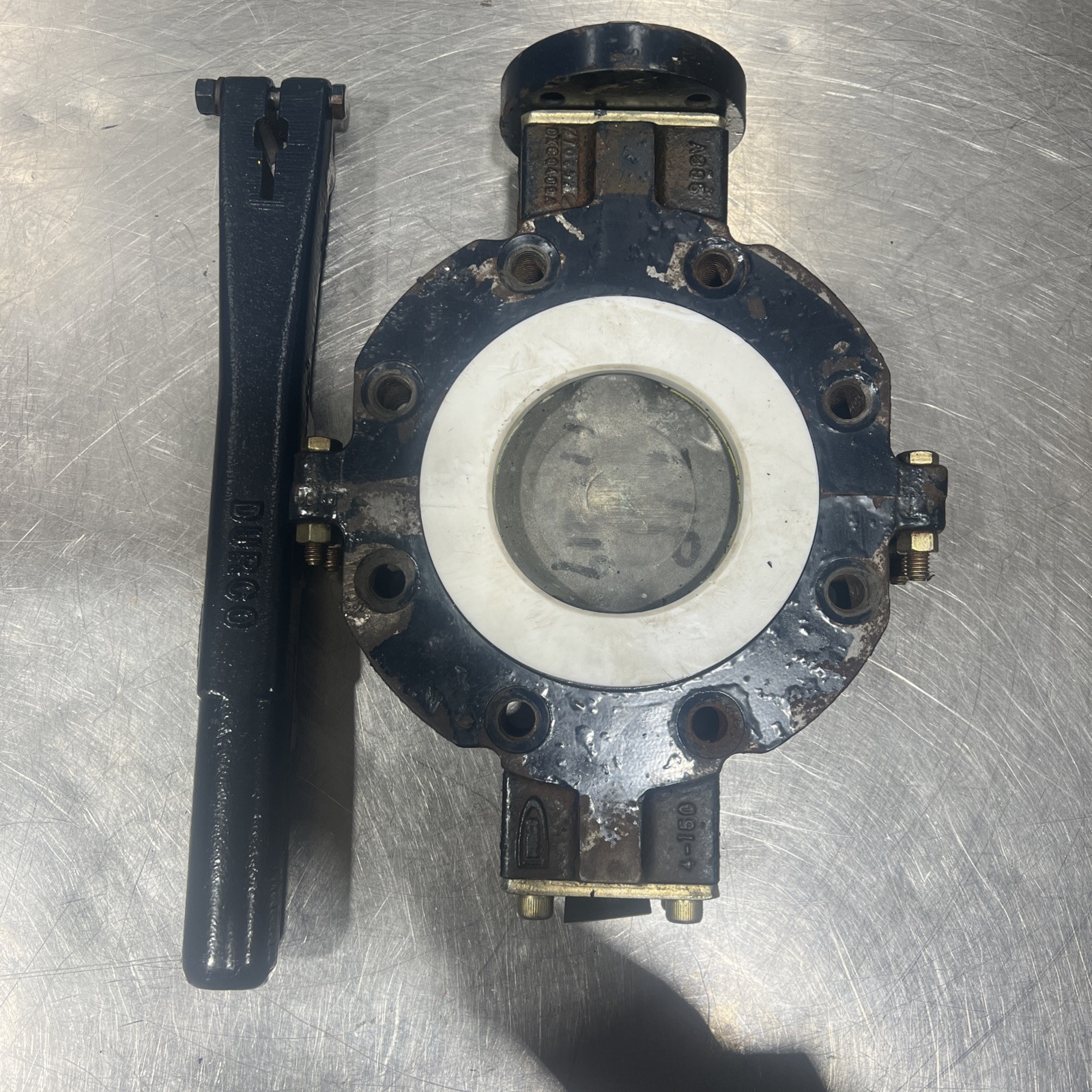 Durco / Flowserve Butterfly Valve BTL 489V Nos Surplus
