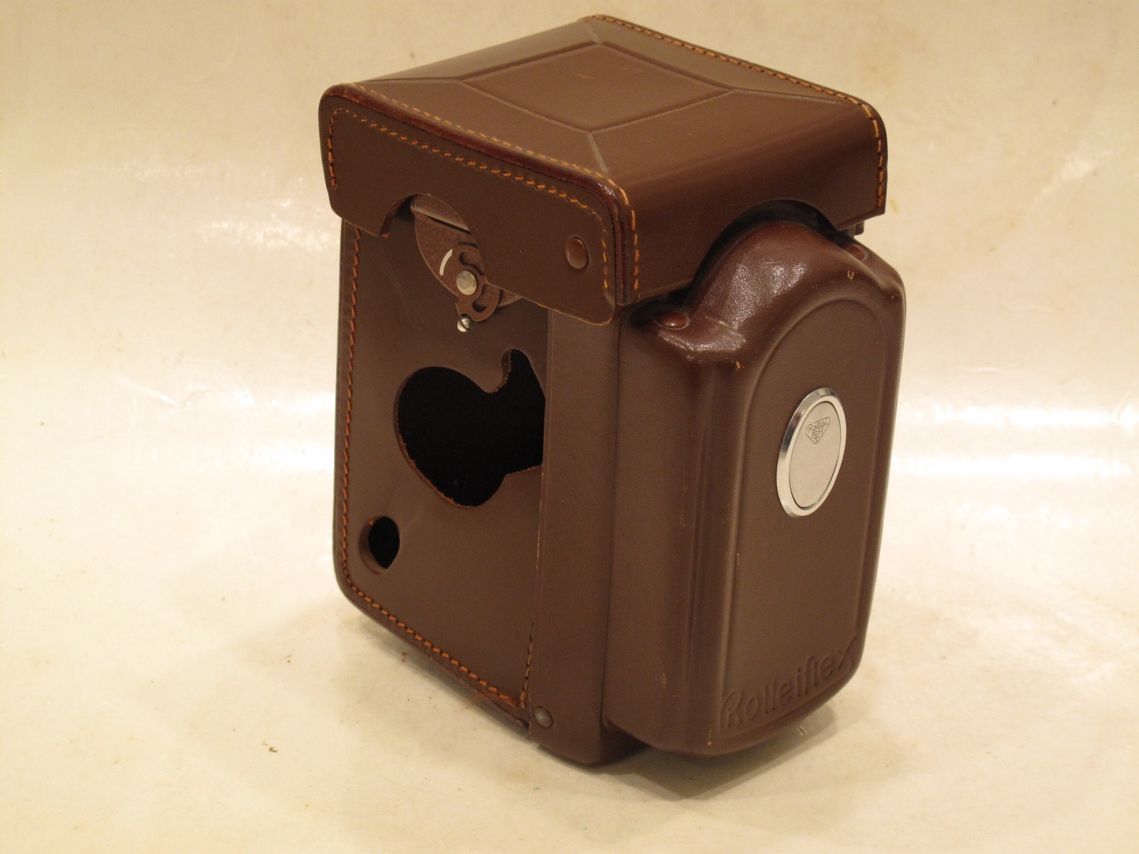 Rolleiflex Rolleiwide camera case ONLY, US SELLER "LQQK"