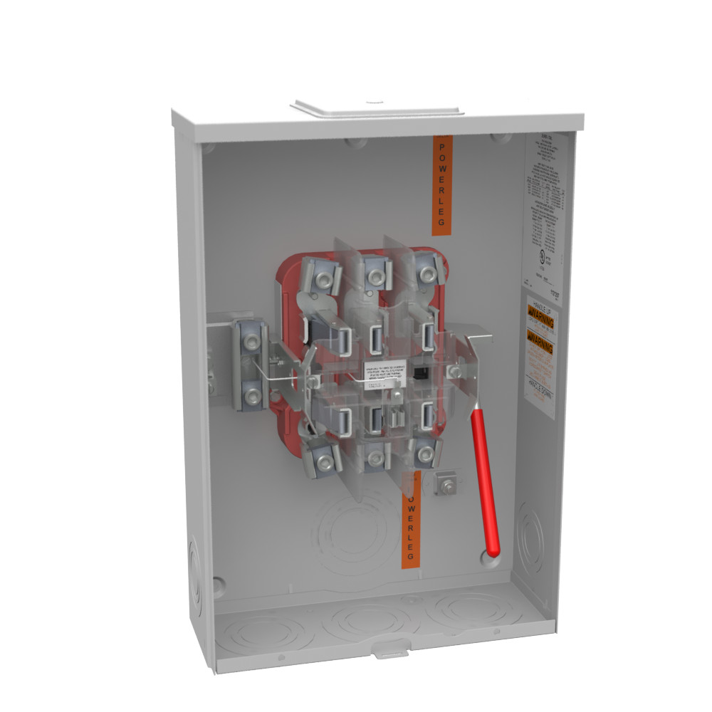 Milbank U9701-X-QG-BLG-AEP 200Amp Ringless OH/Ug With Bullet Lock Prov Meter Can