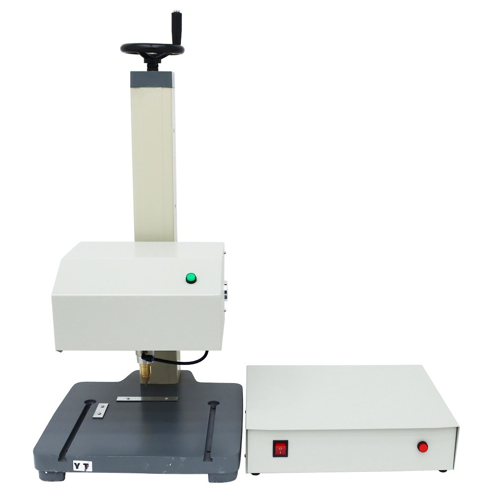 110V 6.7"x4.3" Pneumatic Dot Peen Marking Machine Rotary Axis Rotating Chuck of