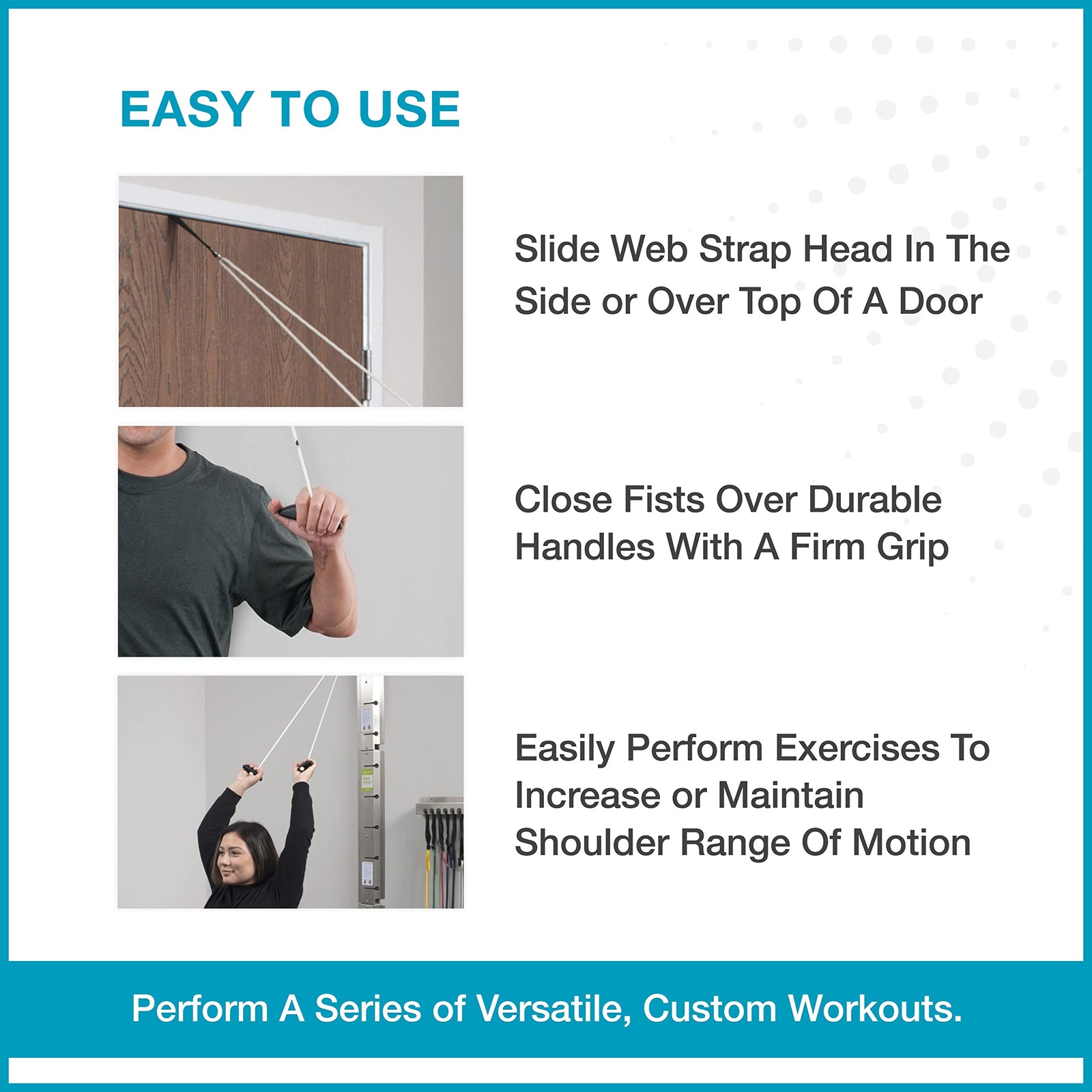HomeRanger Premium Shoulder Pulley System - Original Version, Model 240 - Erg...
