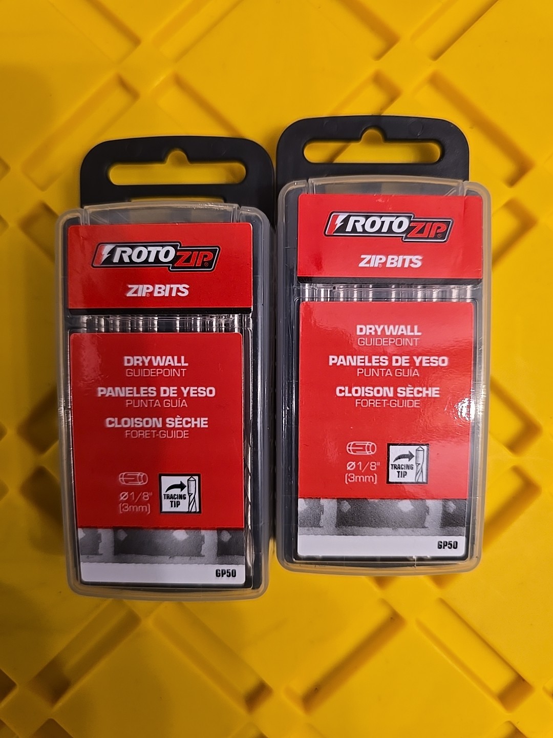 “2x” RotoZip GP50 Drywall Zip Bits - BRAND NEW 100 Total