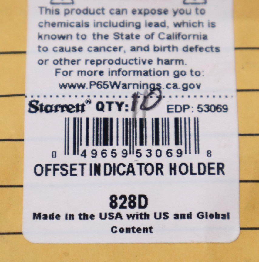 STARRETT, 828D, OFFSET INDICATOR HOLDER ONLY A138