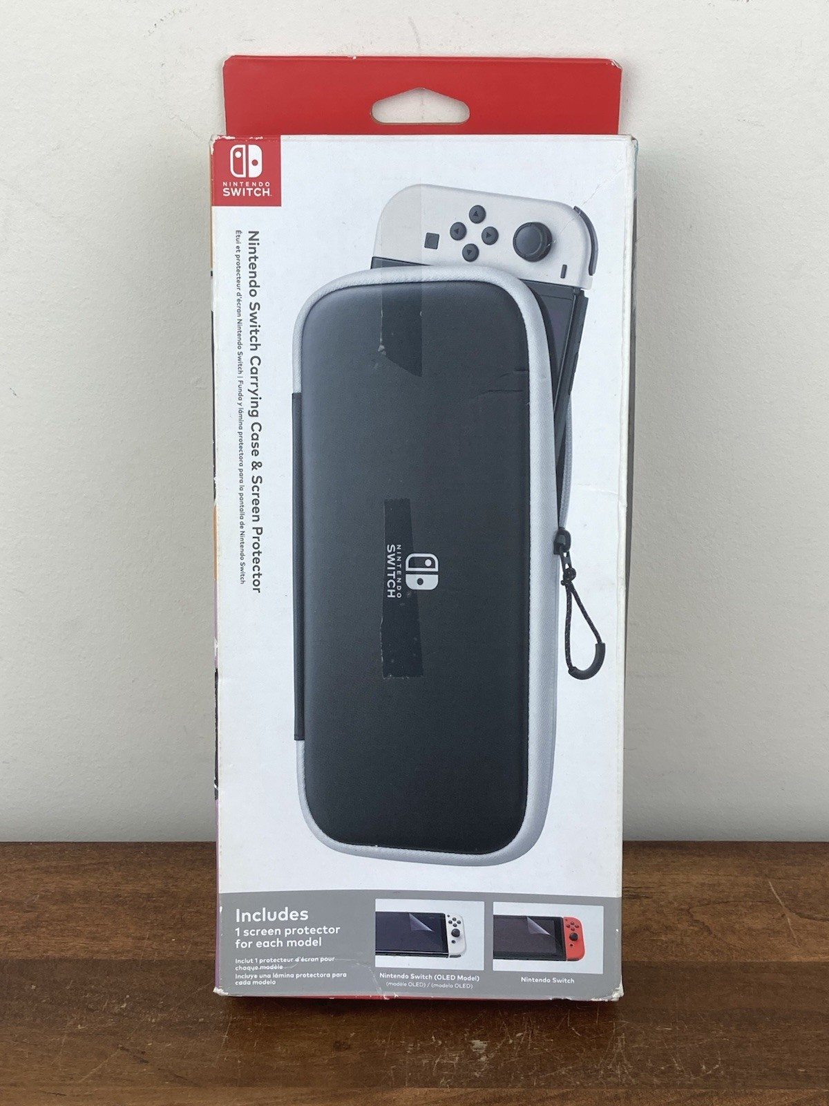 NINTENDO SWITCH Carrying Case & Screen Protector NEW SEALED