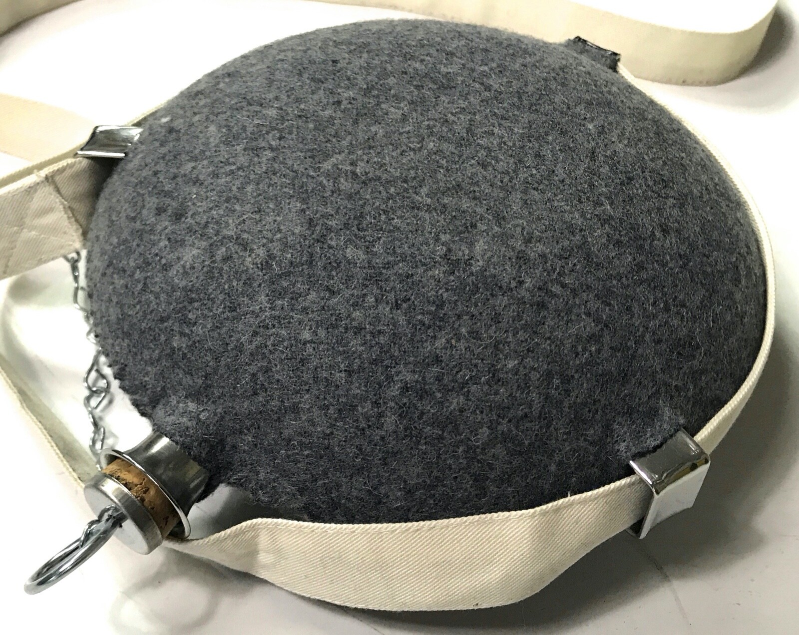 CIVIL WAR CS CSA CONFEDERATE REBEL GREY WOOL CANTEEN