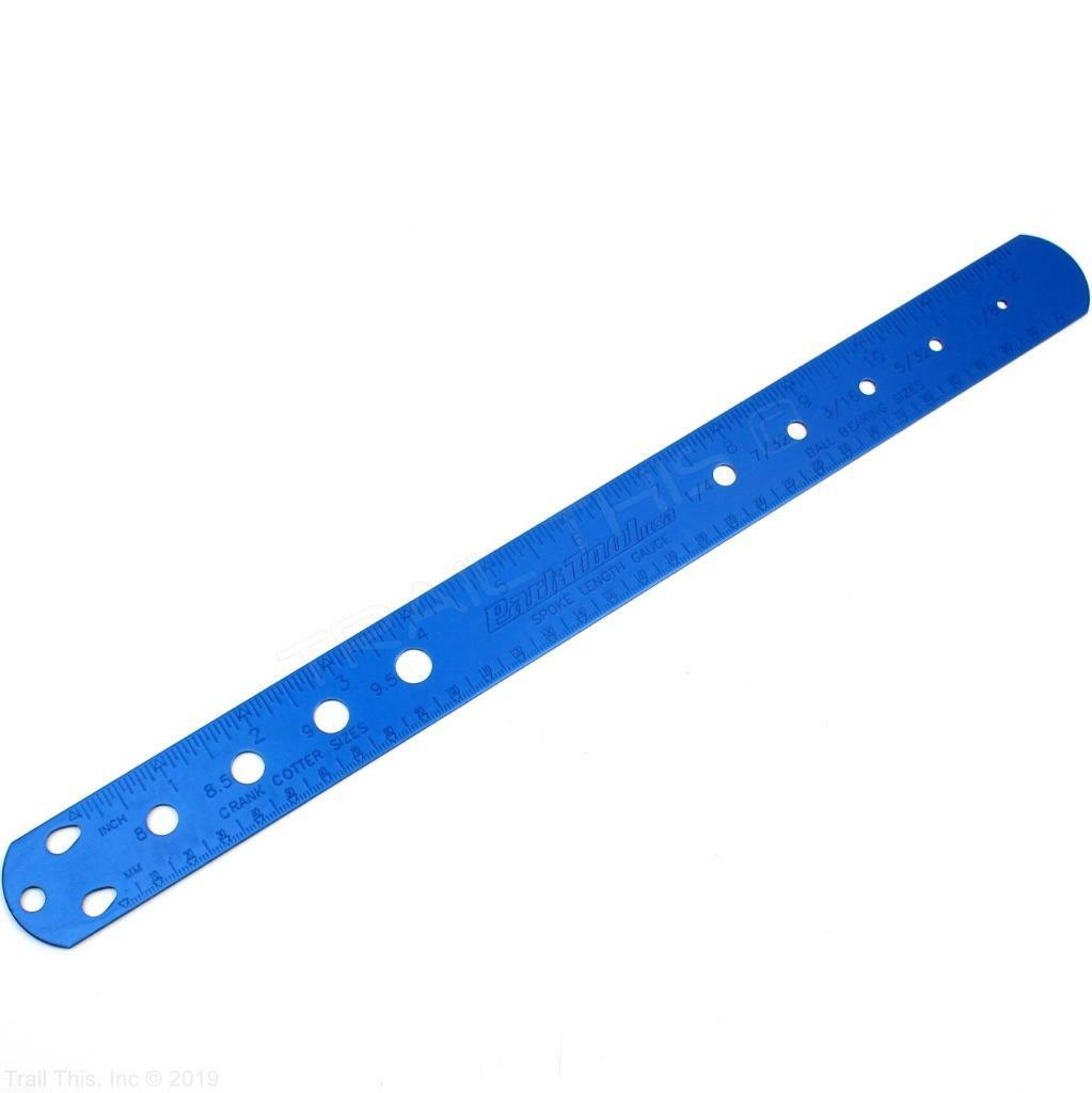 Park Tool SBC-1 Bicycle Spoke Ruler Cotter and Ball Bearing Gauge MTB/Road