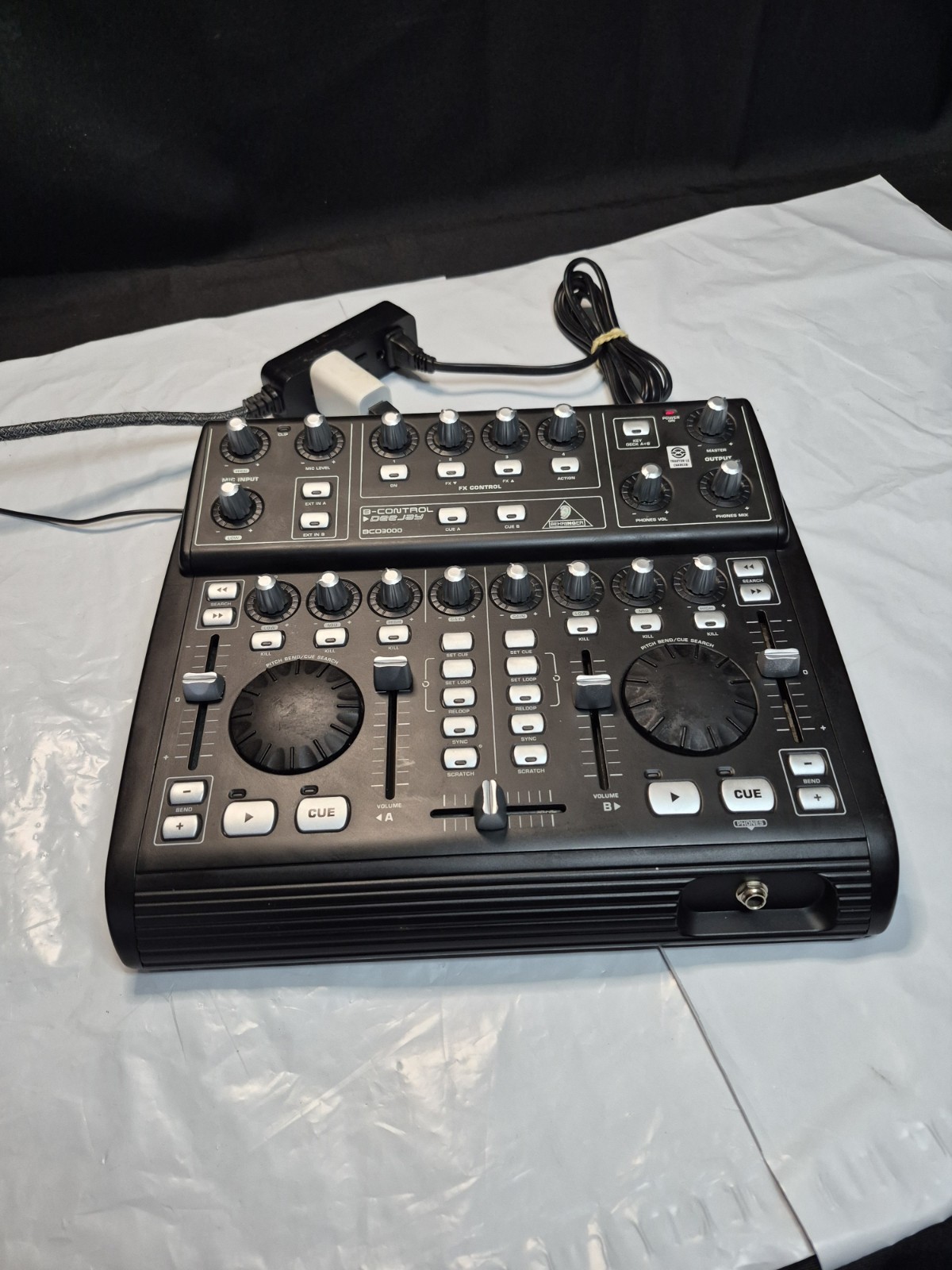 Behringer B-Control - BCD 3000 - USB Midi DJ Controller - TESTED & WORKING