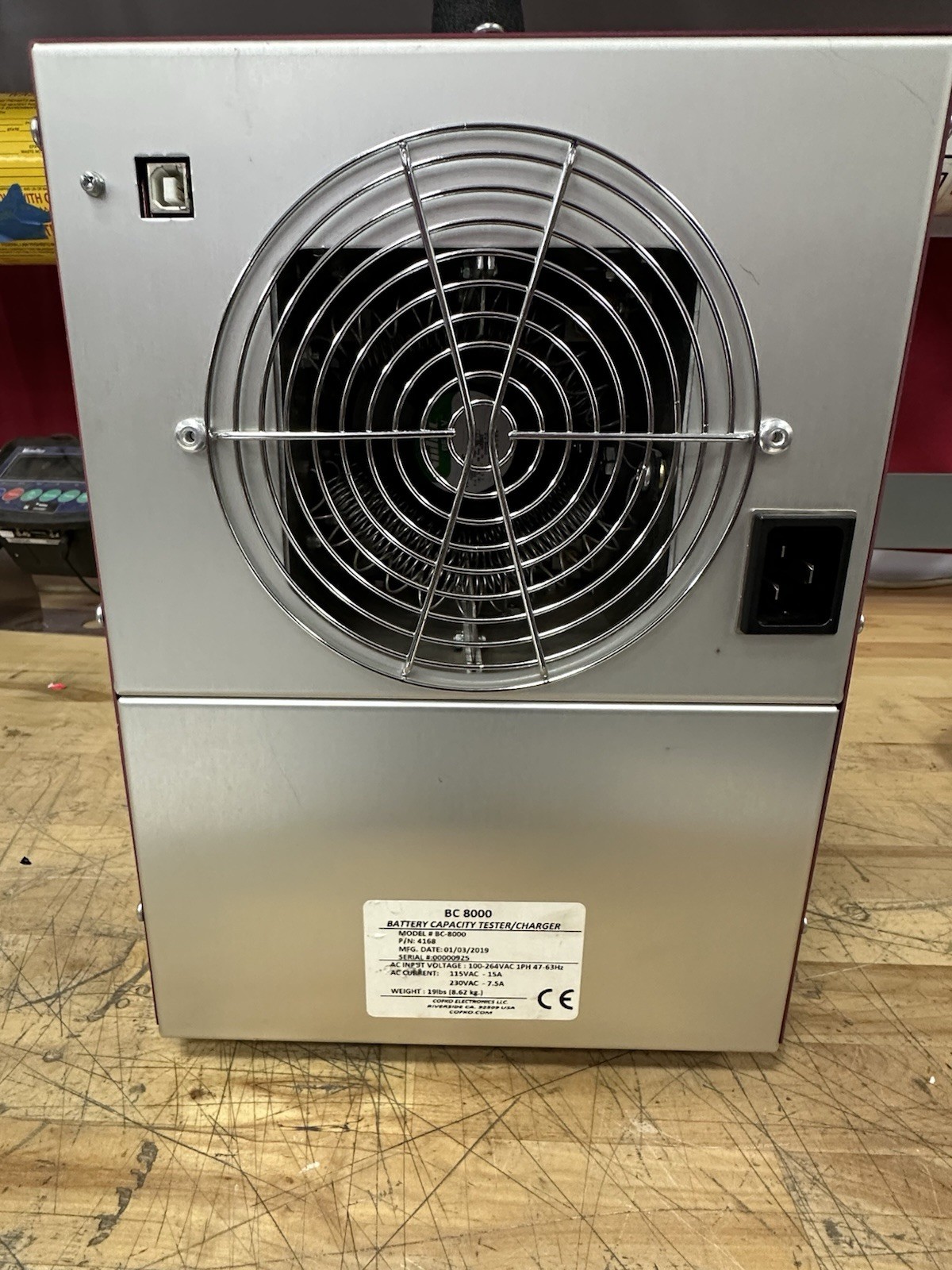 BC-8000 Battery Charger & Capacity Tester
