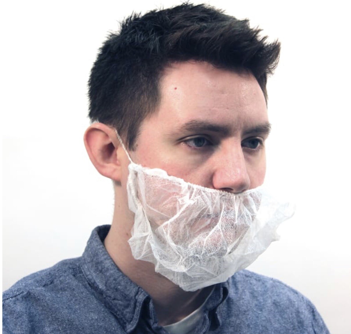 New Malt MBC-1000W Beard Covers - Polypropylene White (1000 Count) Great Bargain