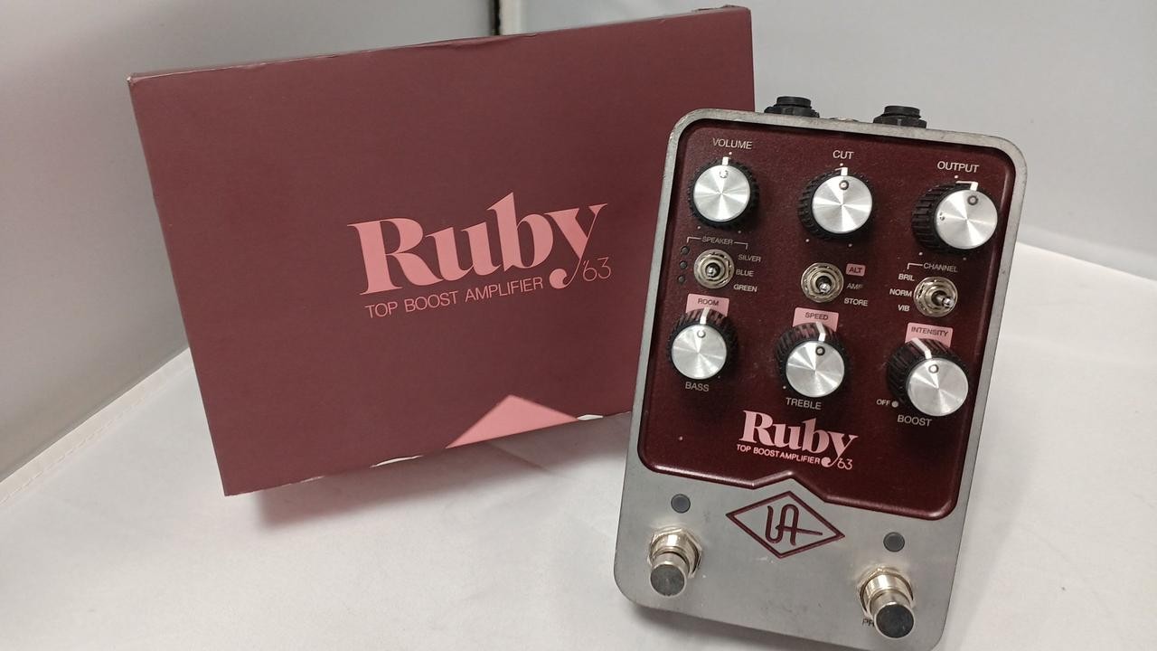 Universal Audio UAFX Ruby 63 Amp Effect Pedal Used