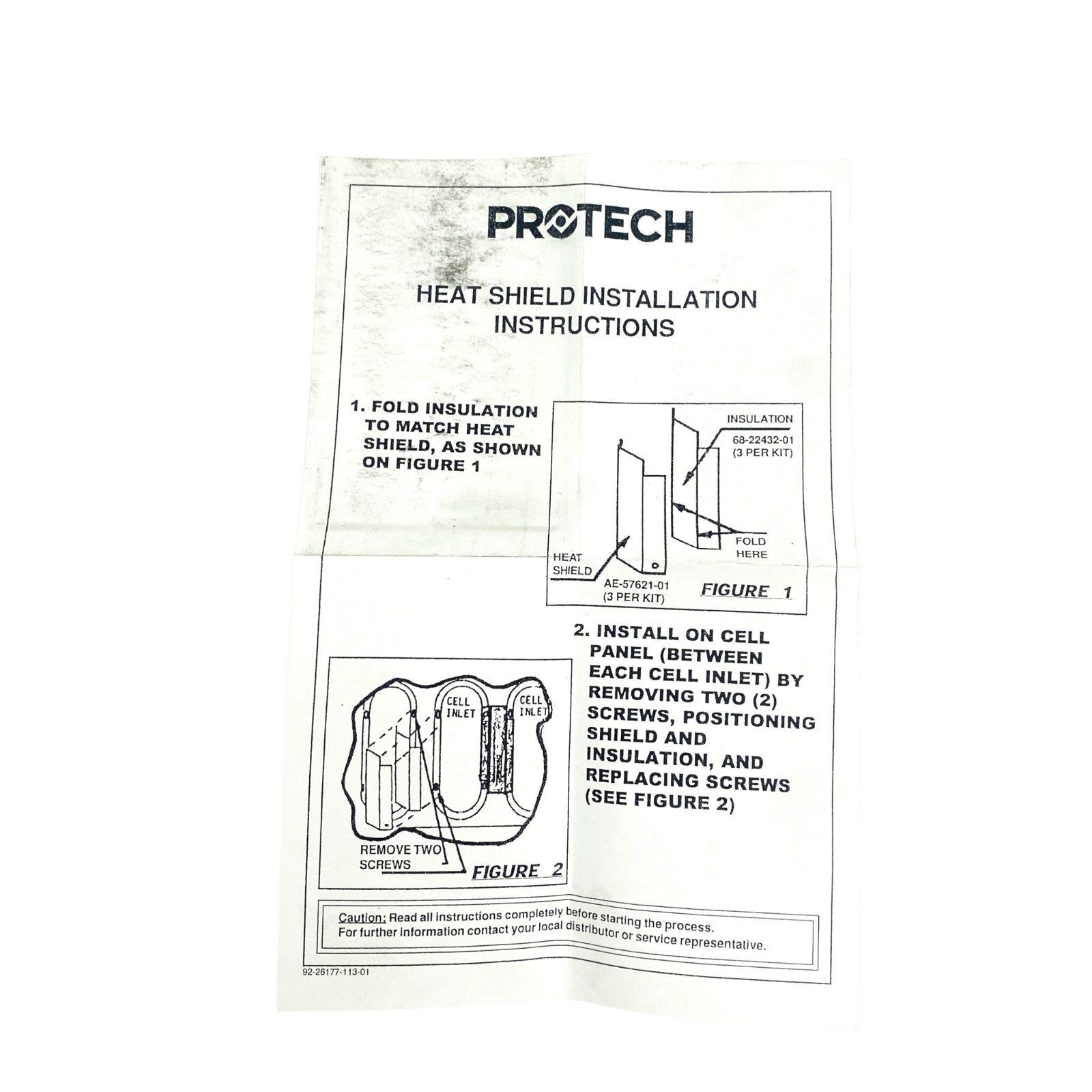 Protech AA-57621-81 Heat Shield Kit
