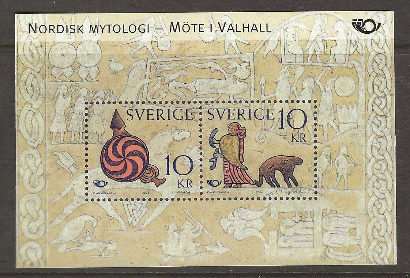 Sweden 2004 Mythology  mnh  (f271)