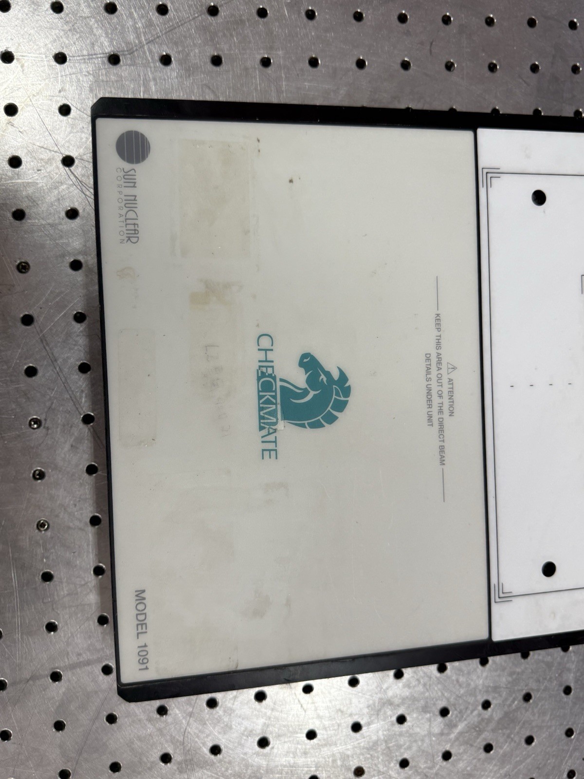 Sun Nuclear CheckMate Model 1091 QA Beam Detector Powers On As-Is
