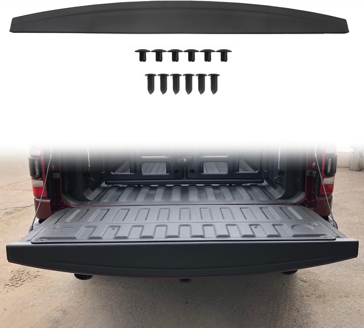 Tailgate Protector Spoiler Top Cap For 2019-2024 Dodge Ram 2500 3500 68364364AA