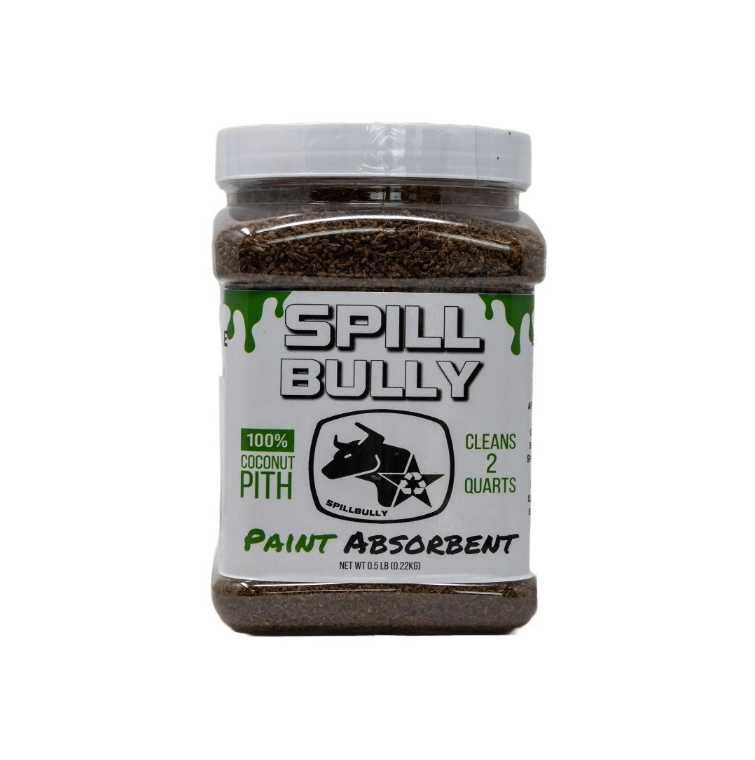 Spill Bully All-Natural 100% Coconut Pith Paint Absorbent (Cleans 2 Quarts) G3R