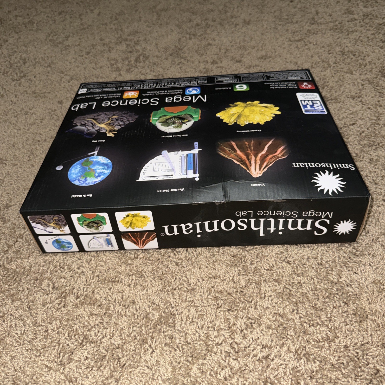 Smithsonian Mega Science Lab Kit Set 6 Activities SEALED NEW