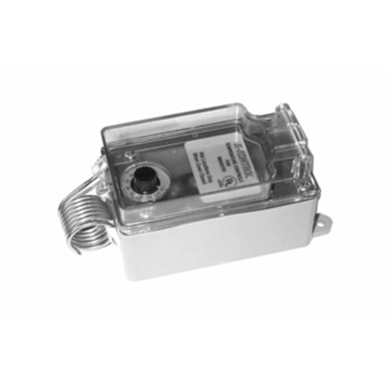 KT16110-A Two Stage Line Voltage Thermostat – Adjustable from 30°F-110°F