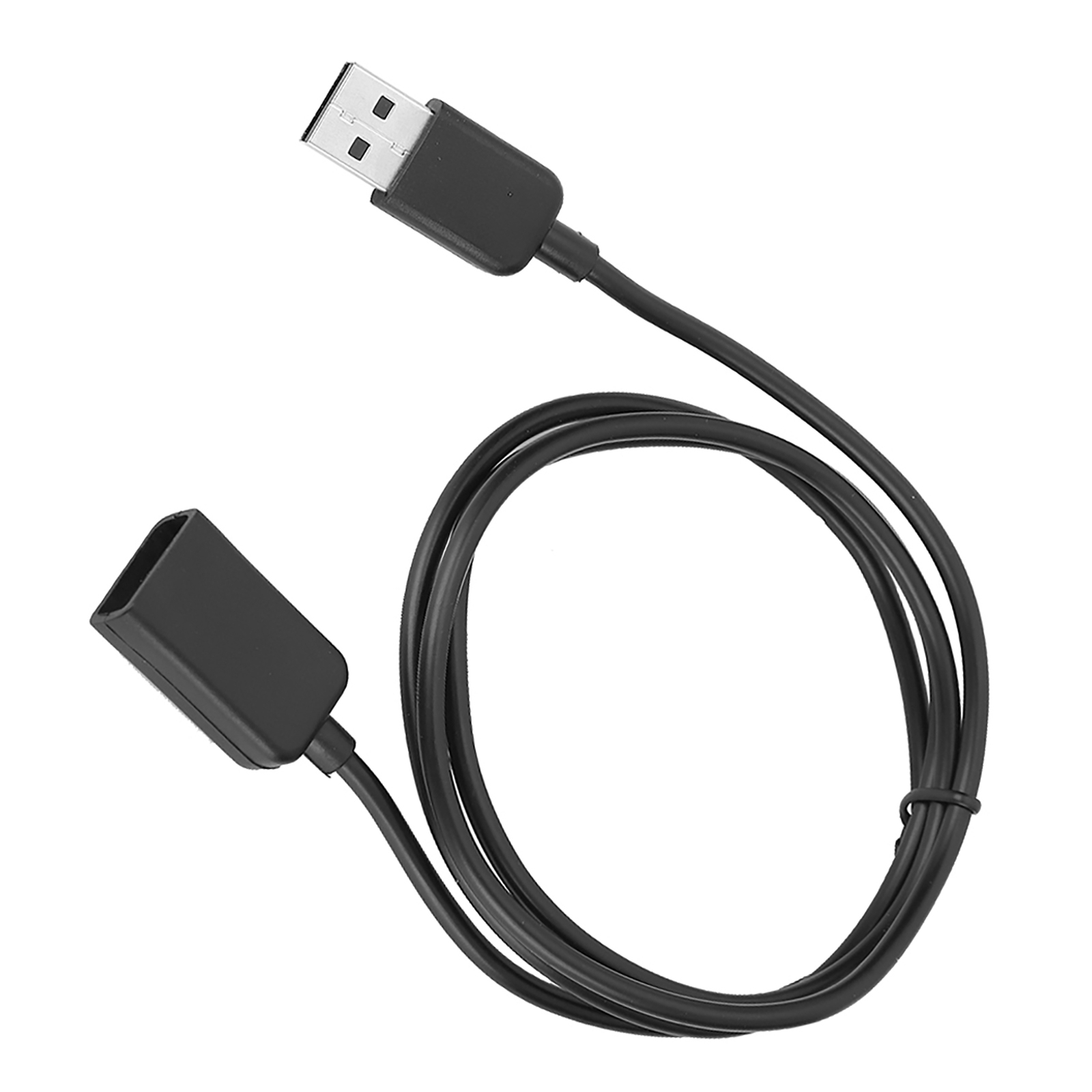 5i Rubber TPE Soft Wire Black Lightweight Smart Bracelet USB Charging Cable Fit
