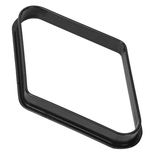 Black Plastic Billiard Pool Ball 8-Ball Triangle Racks / 9-Ball Diamond Rack
