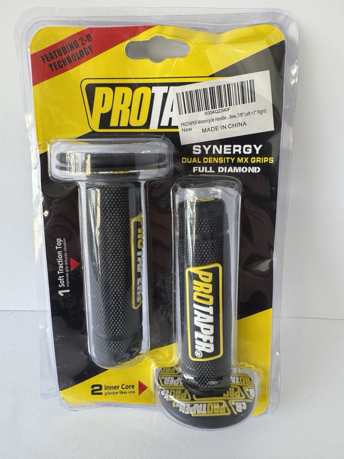 ProTaper synergy dual density mx grips 7/8 - handle bar grips