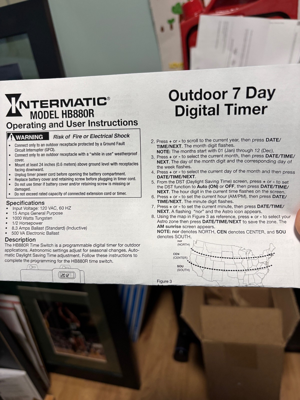 Intermatic HB880R Timer-Used-4 pack working units