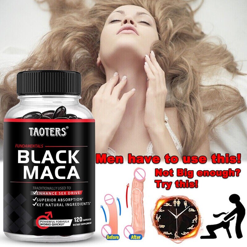 Maca Root 1000 Mg, 120 Capsules - Non-GMO, Gluten-Free