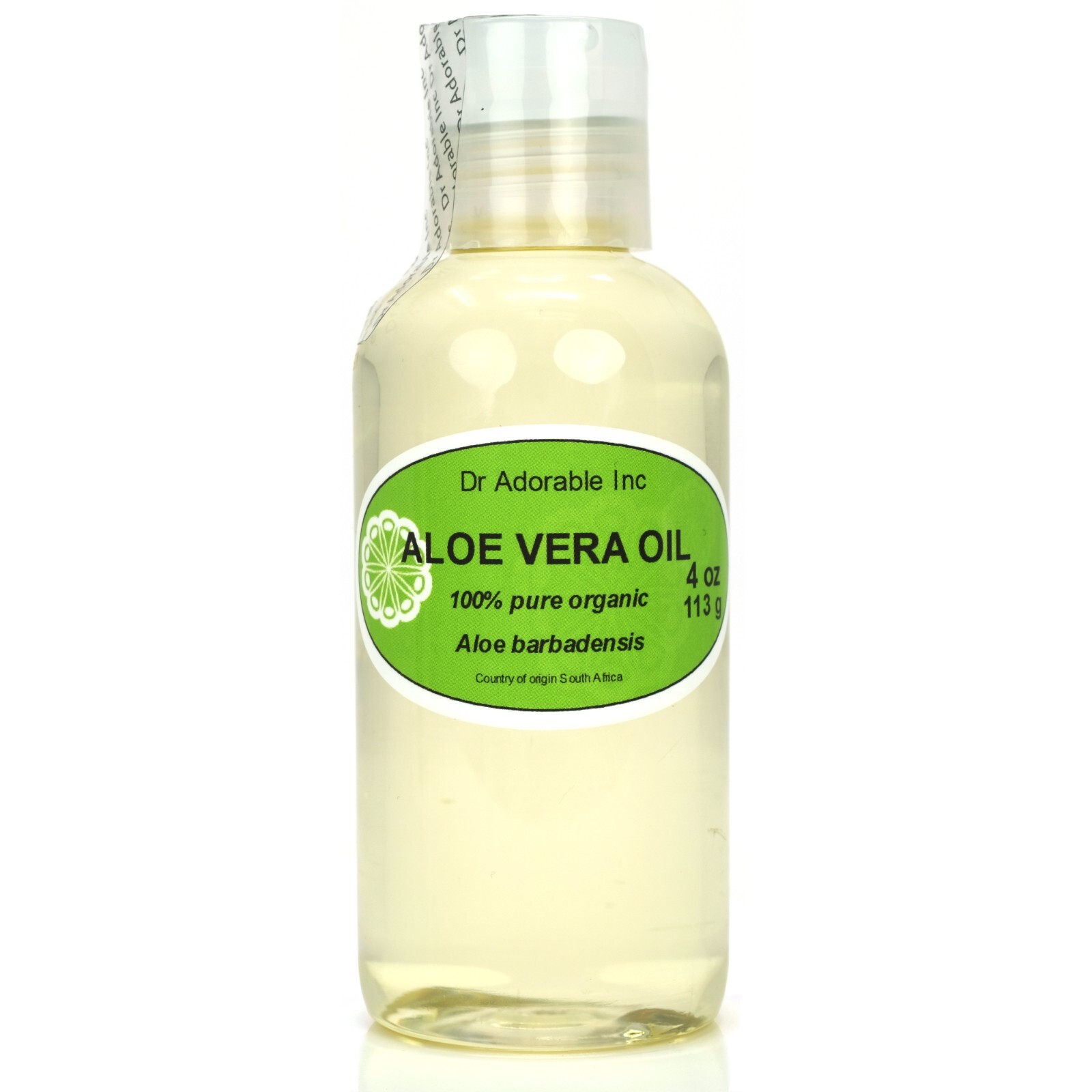 4 OZ PREMIUM ALOE VERA OIL VIT E ORGANIC 100% PURE UNCUT  SKIN HAIR BODY CARE