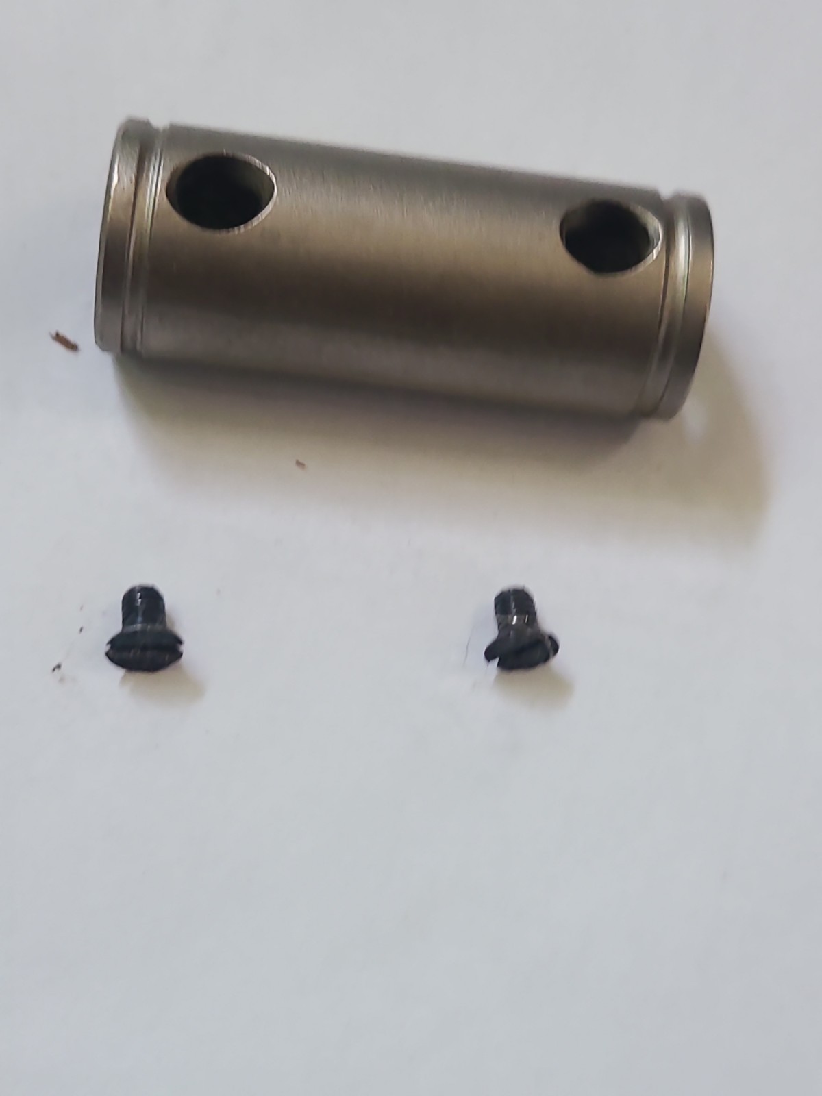 Traditions In Line .50 Cal. Muzzleloader METAL Thimble + screws SILVER