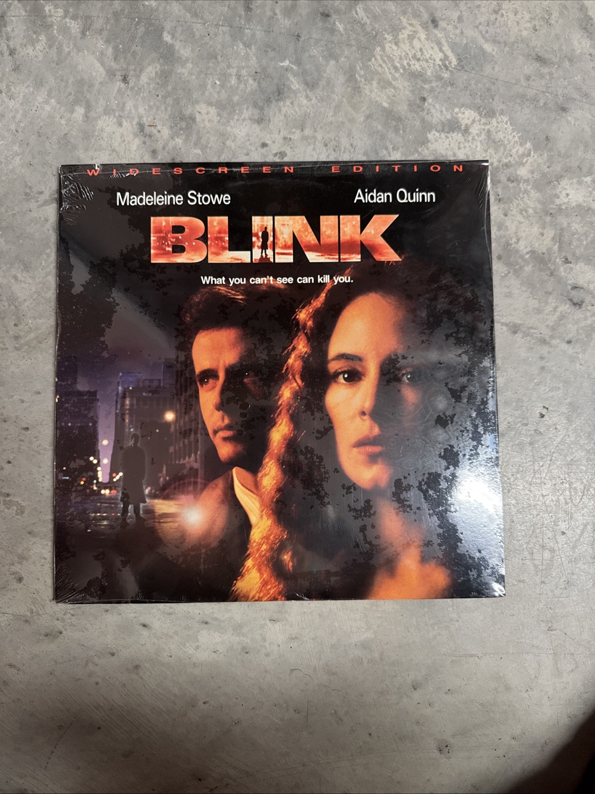 LaserDisc - Blink Starring Madeleine Stowe and Aidan Quinn - Sealed With Notch