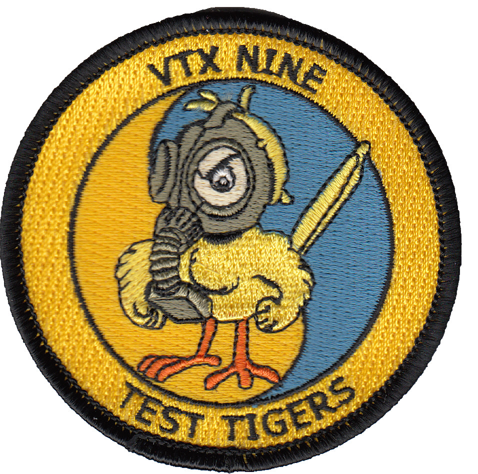 VTX NINE TEST TIGERS SHOULDER PATCH