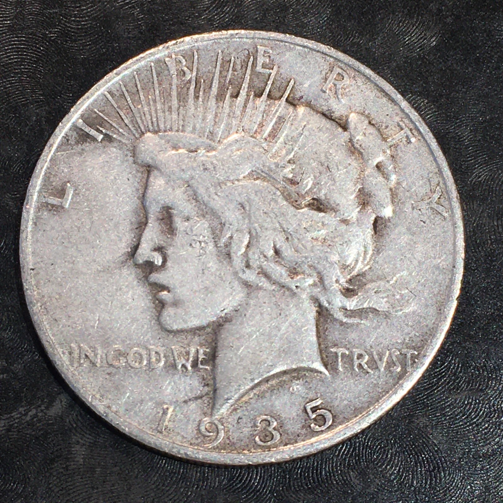 1935-S Peace Silver Dollar - High Quality Scans #N827