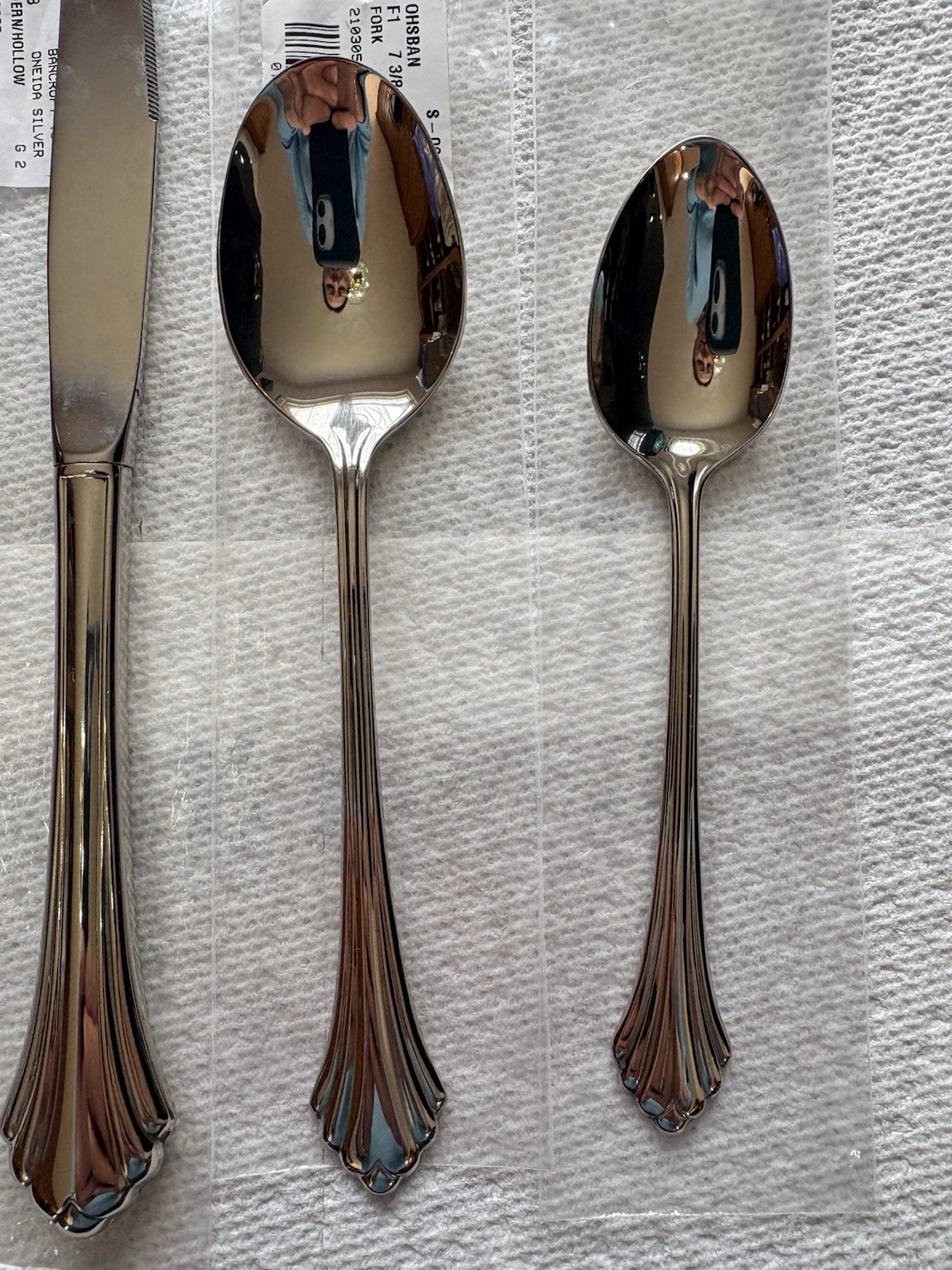 Oneida Silver Bancroft 5 Piece Place Setting New