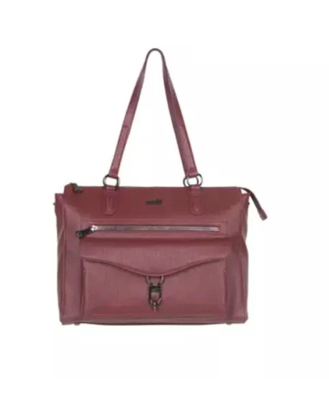 Aimee Kestenberg Women's Isla Faux Leather 15" Laptop Briefcase Tote Bag