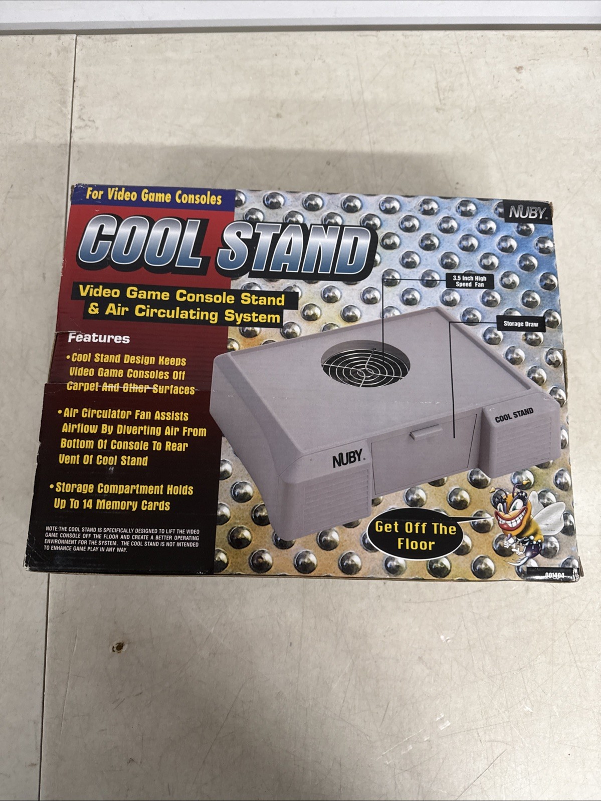 New in Box Nuby Cooling Stand PlayStation Game Cube Rare PlayStation Collectable