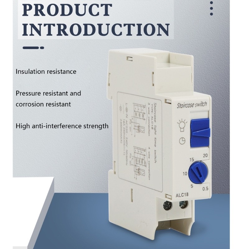 Staircase Lighting Timer Switches Lighting Controller Easy to Installation