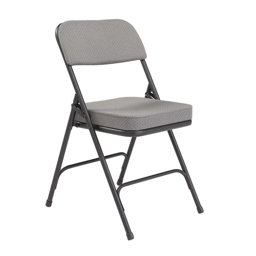 NPS® 3200 Series Premium 2" Fabric Upholstered Double Hinge Folding Chair,...