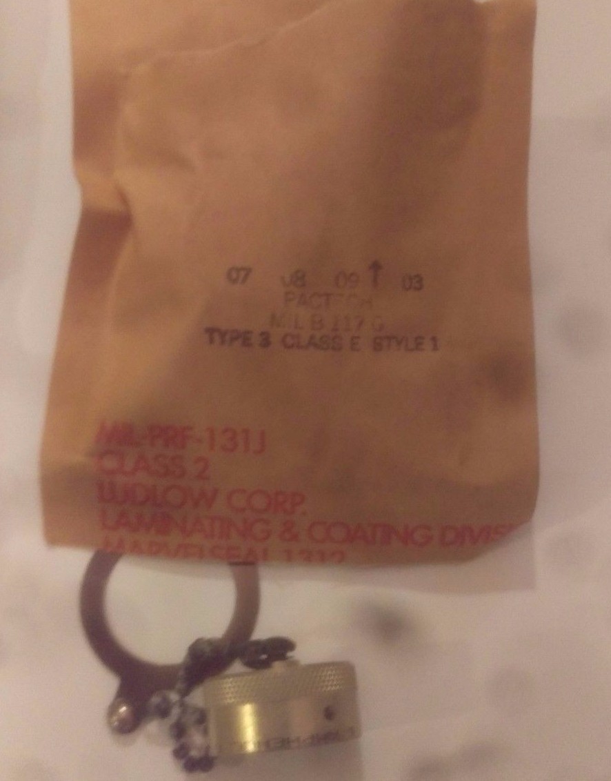 NEW Amphenol Aerospace Connector Plug Cover Cap Insulated  #- 10-101964-145