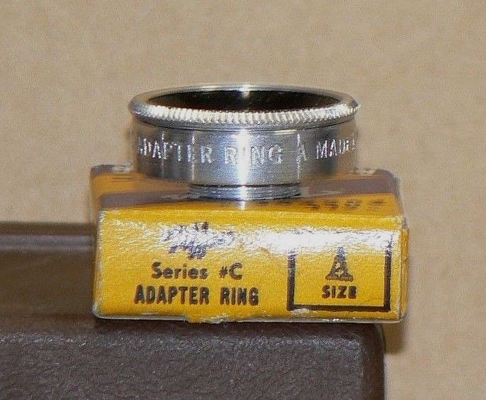 Tiffen Series C  A Screw-On Lens Adapter with Retaining Ring for Movie Cameras