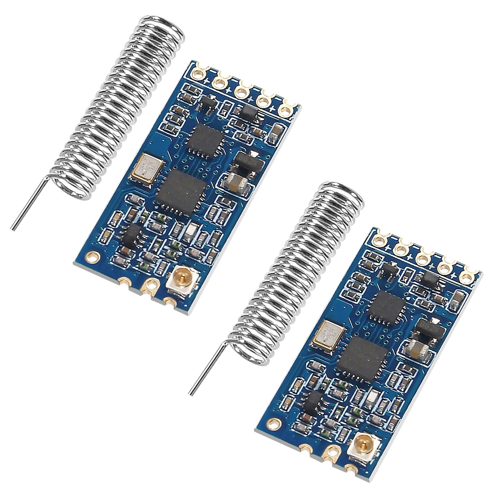 2pcs HC-12 433Mhz SI4463/SI4438 Wireless Serial Port Module 1000M Replace Blu