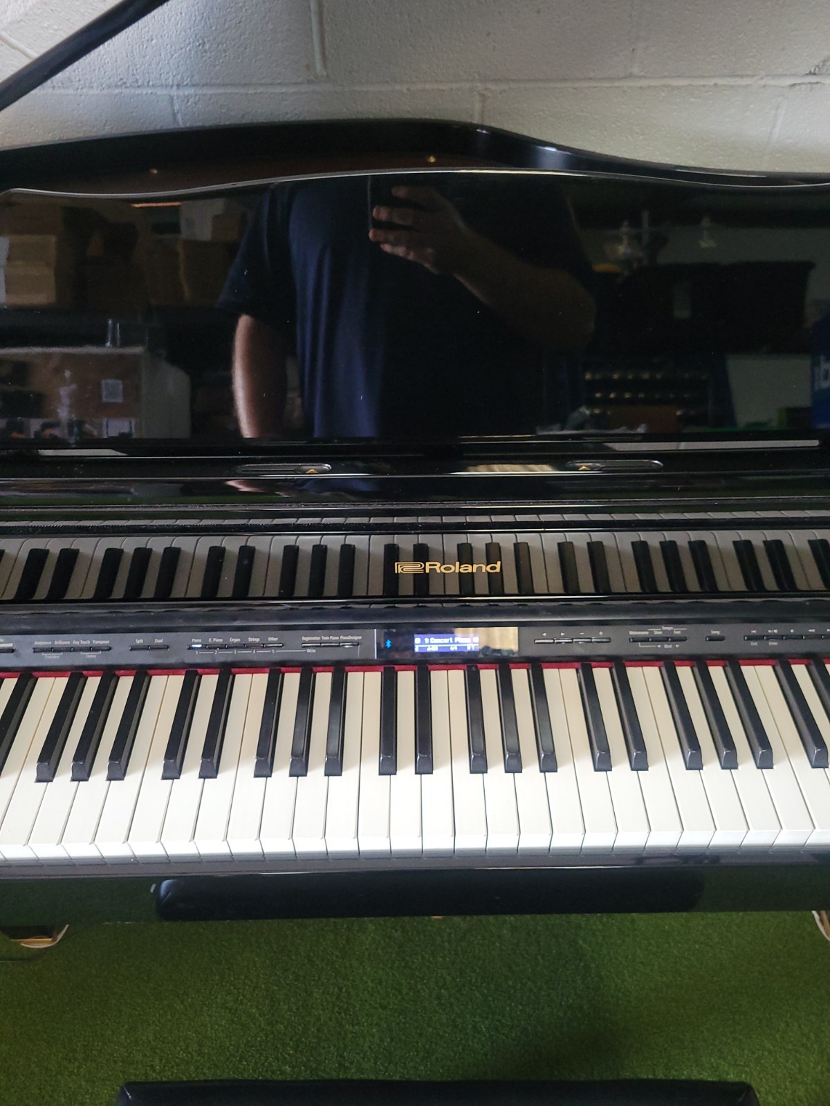 Roland CG-1 Mini Grand Digital Piano Bundle with Bench