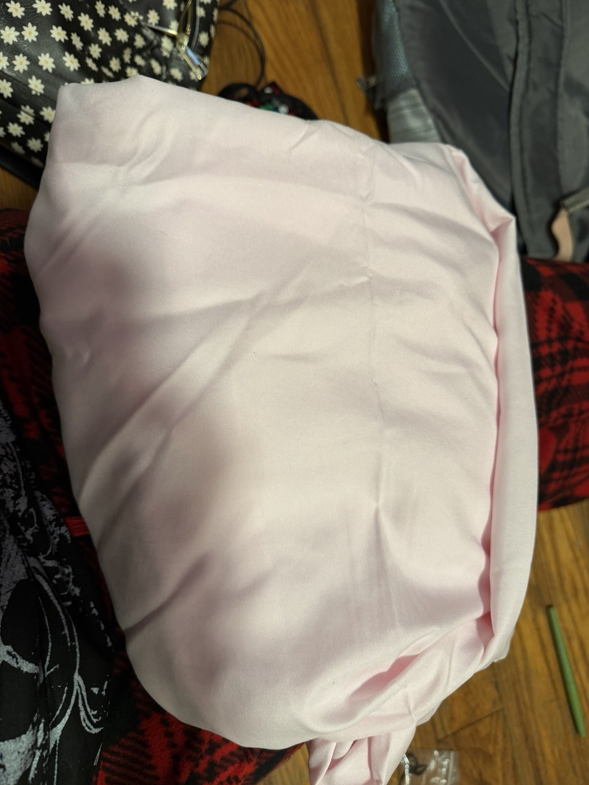 Your Zone Twin Kids Bed Flat Sheet Pink Solid Color Bedding Sheet