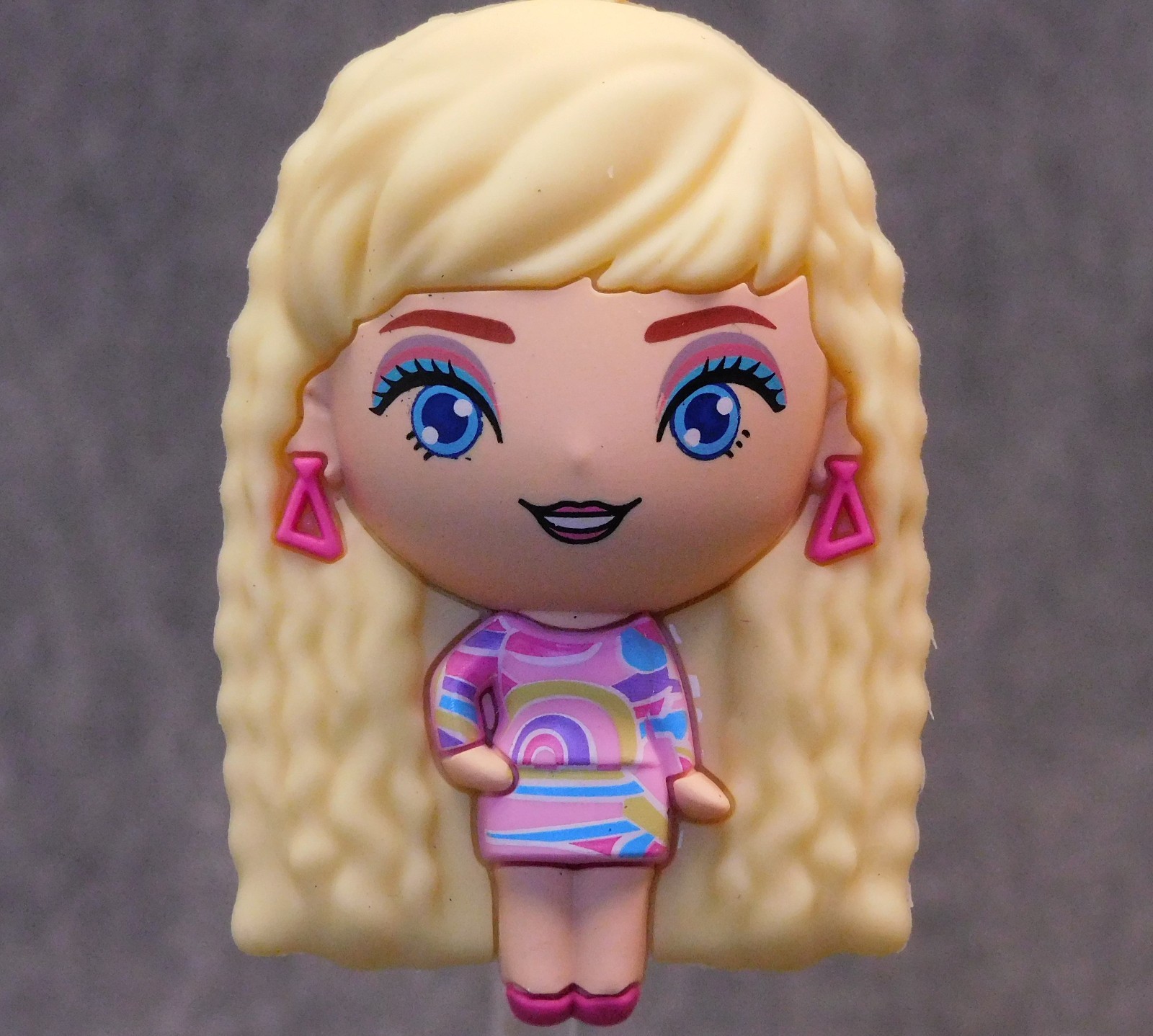 Barbie NEW * Totally Hair Barbie Clip * Blind Bag Series 5 Key Chain Monogram