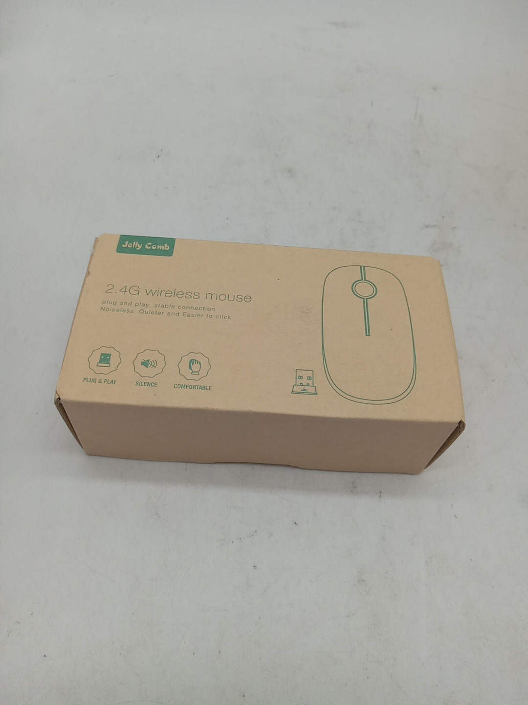 Ultra Slim 2.4 G USB Wireless JellyComb Mouse Silent Computer Laptop Notebook172
