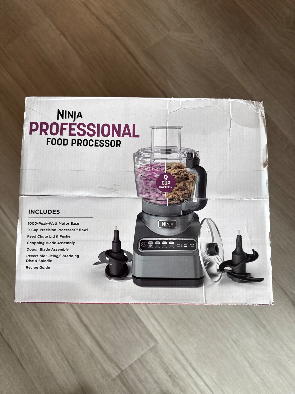Ninja BN601 Professional Plus Food Processor, 1000 Peak Watts, 4 Functions for C