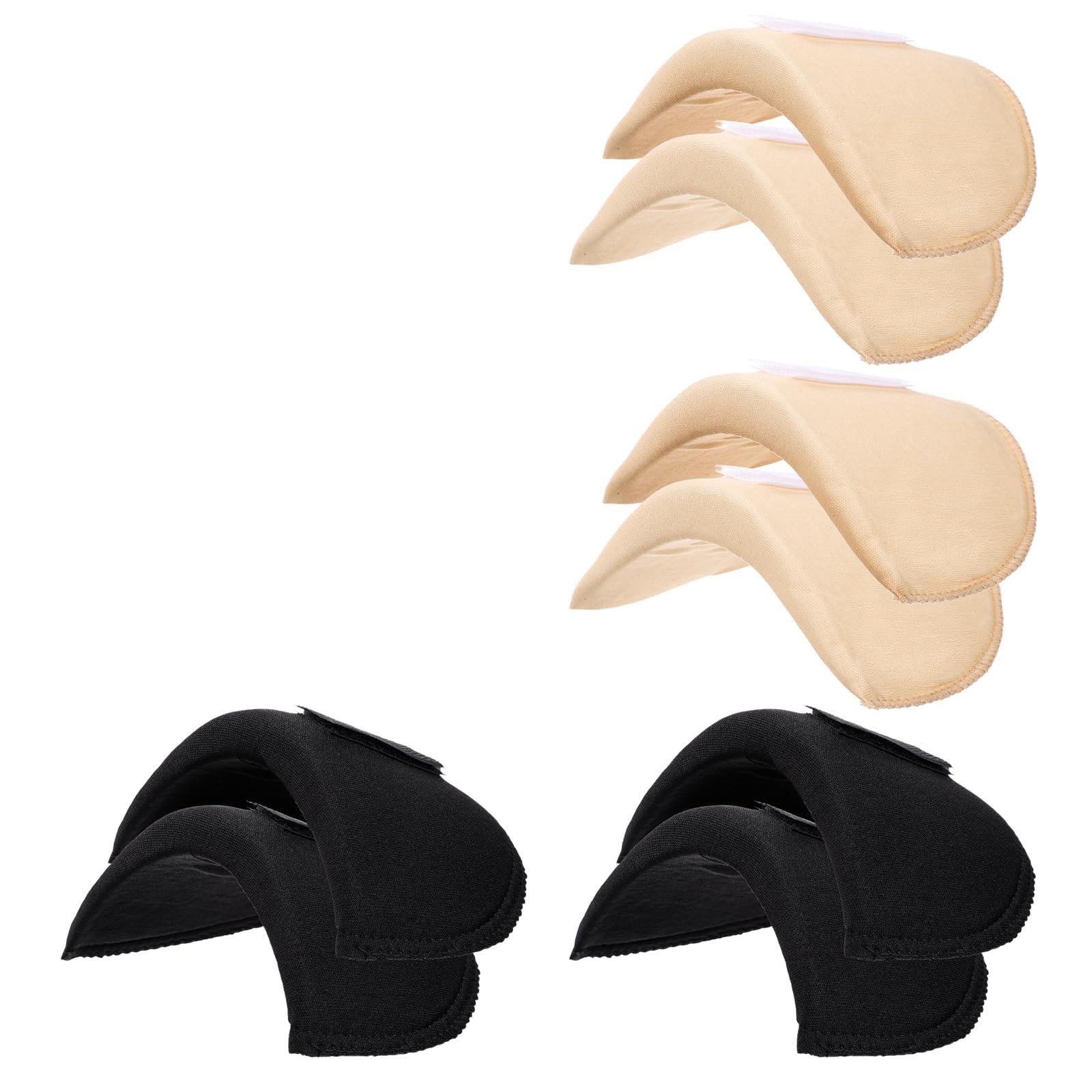 4 Pairs Shoulder Pads for Women Clothing 1.5Cm Thickening Foam Pads Anti-Slip De