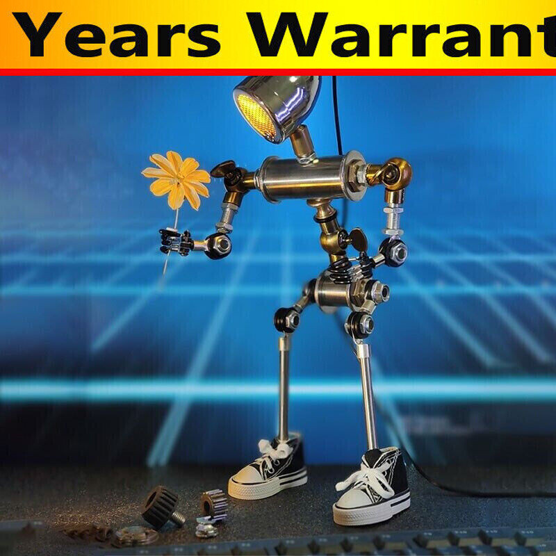 Robot-Shaped Ambient Light Cyberpunk Desktop Light E-sports Computer Decoration