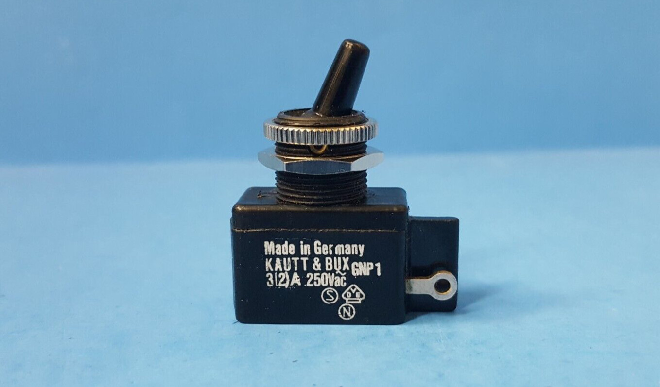 1PC-  Toggle Switch, GNP1, KAUTT & BUX, 3A/250VAC