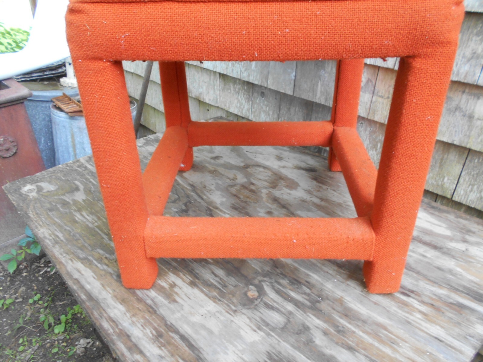 VINTAGE MID CENTURY MODERN MILO BAUGHMAN FOOTSTOOL